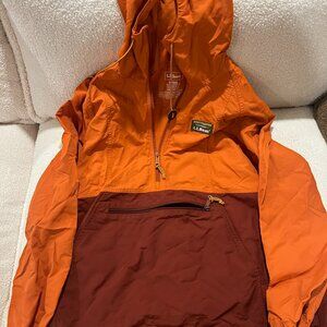 L.L. Bean Orange Anorak